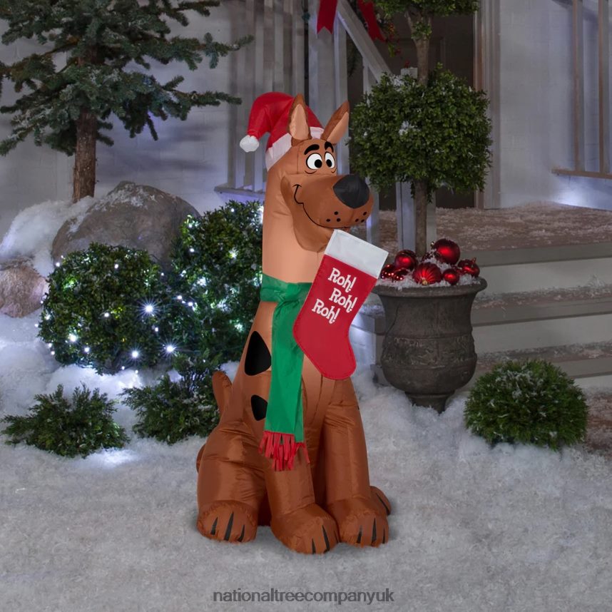 decoration | National Tree Company Inflatable Scooby Doo LED Lights Plug In Christmas Collection 35 Feet F2L4F652